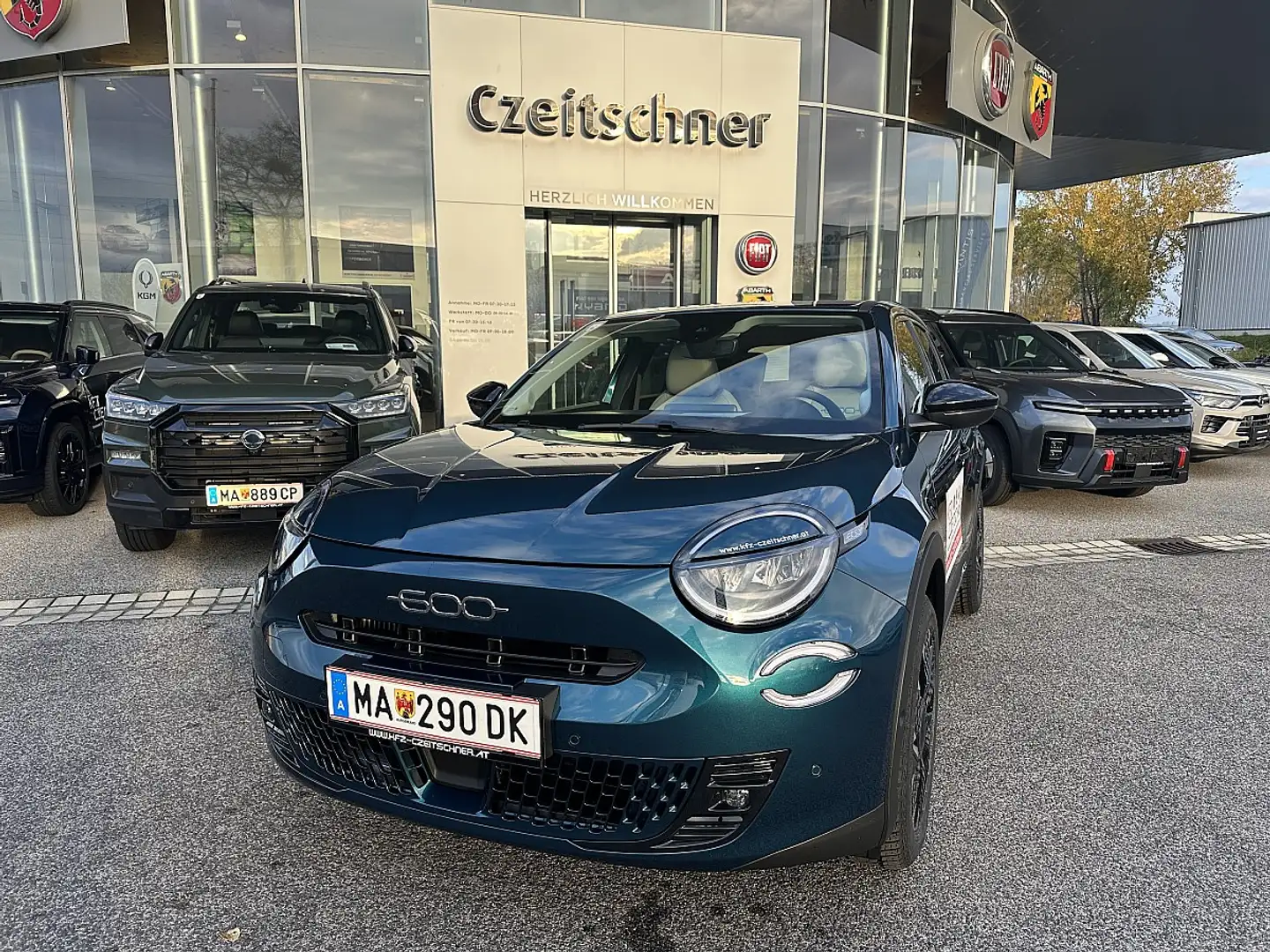 Fiat 600 Hybrid mHEV 145 6-Gang eDCT La Prima Grün - 1