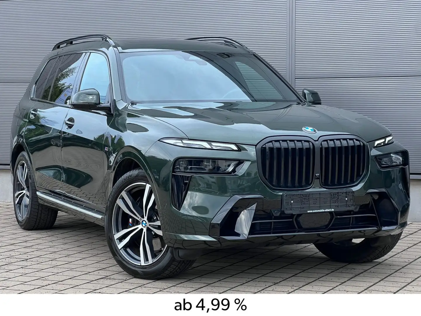 BMW X7 xDrive 40i M Sport*Integral*Pano*7-Sitzer* Grün - 1