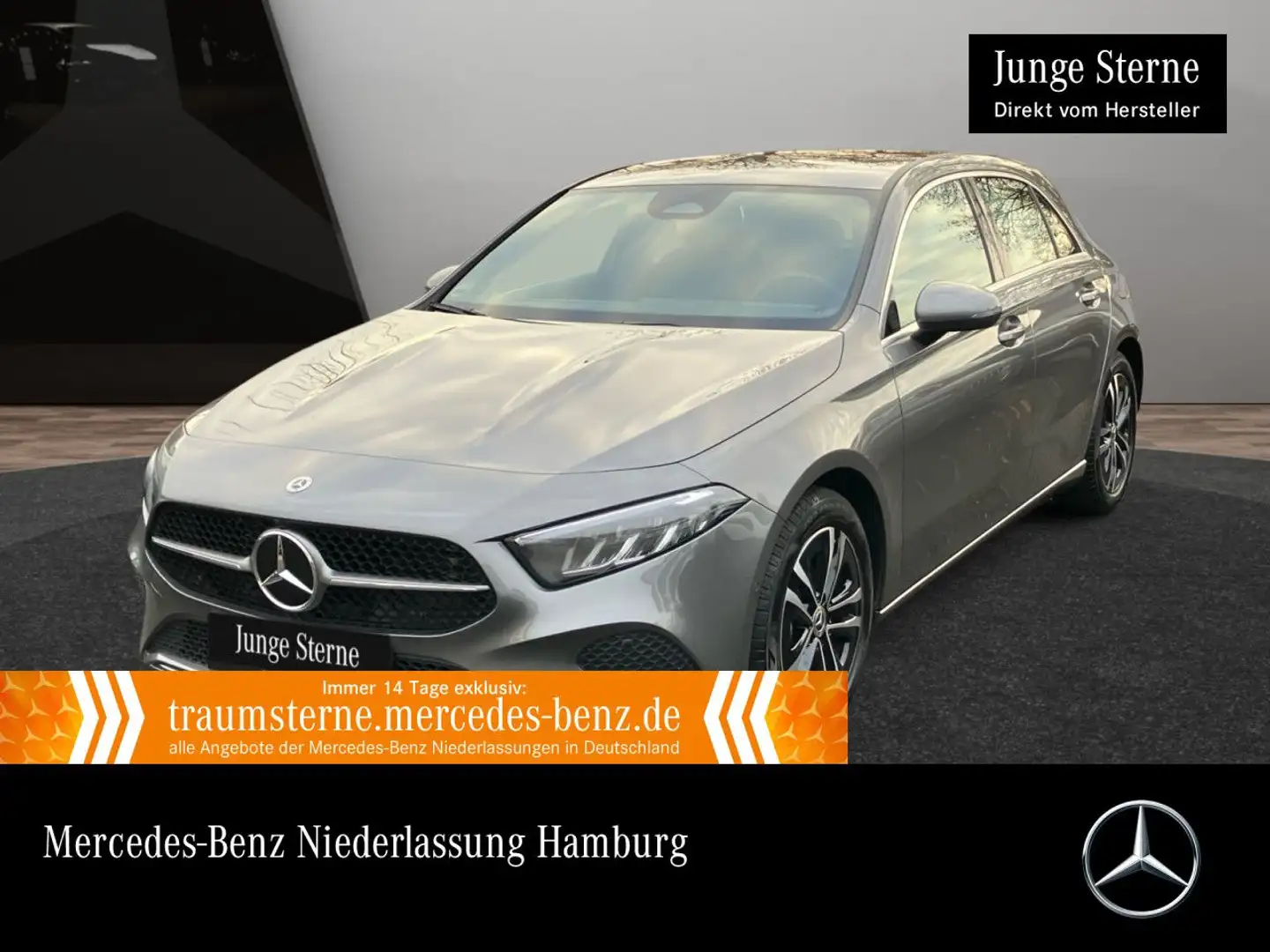 Mercedes-Benz A 200 PROGRESSIVE+LED+KAMERA+7G Gris - 1