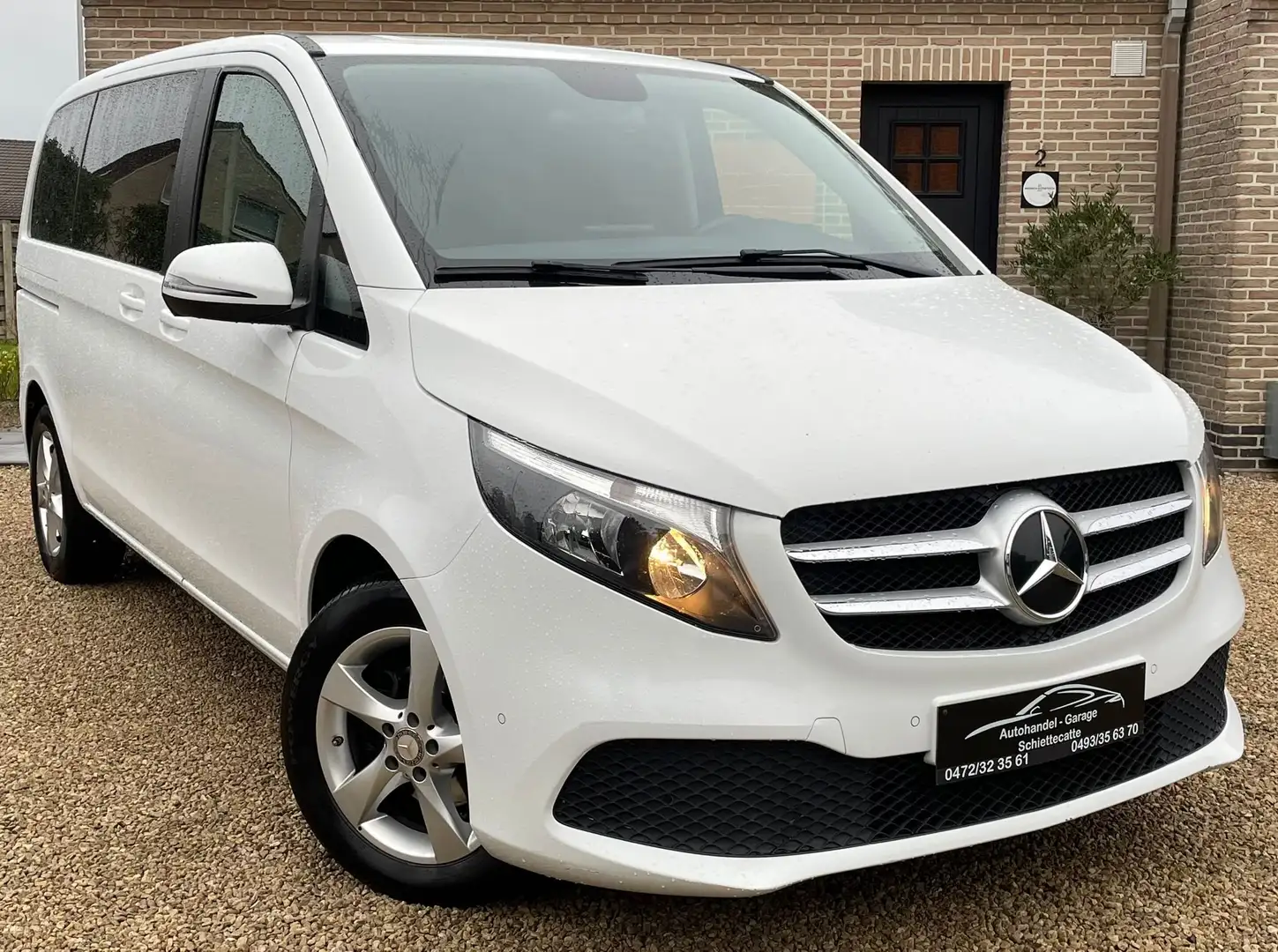 Mercedes-Benz V 220 V 220 d kompakt 9G-TRONIC Rise Blanc - 1