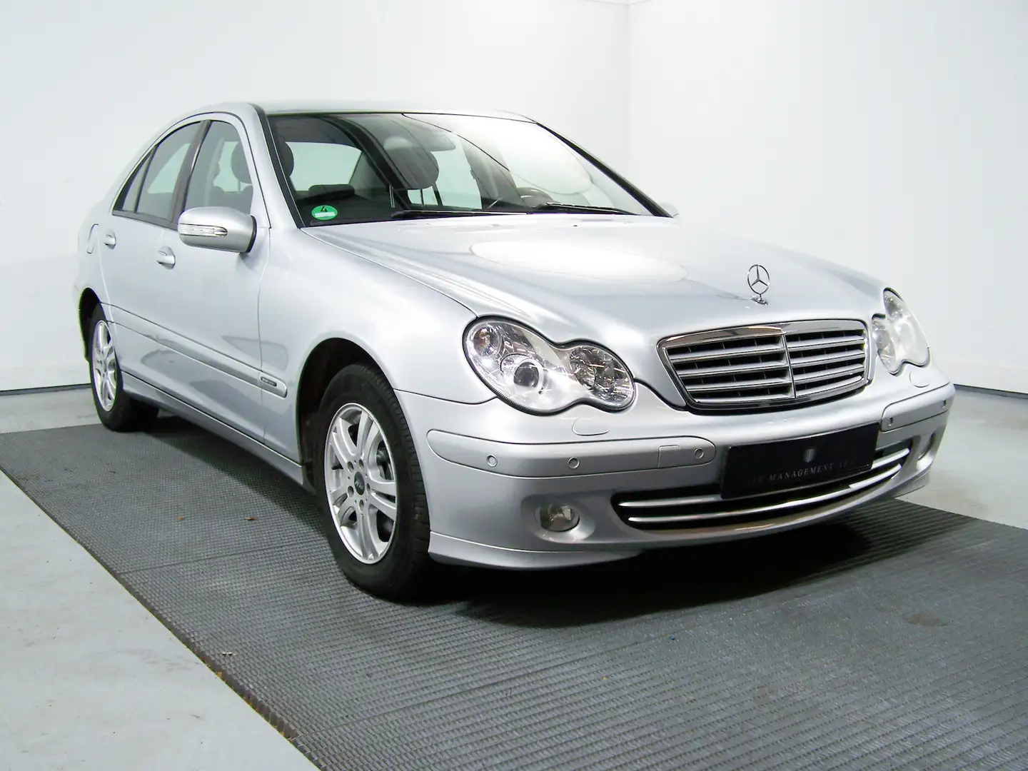 Mercedes-Benz C 200 Kompressor Sport Edition AUTOM 1.H+NAV+XEN Silber - 2