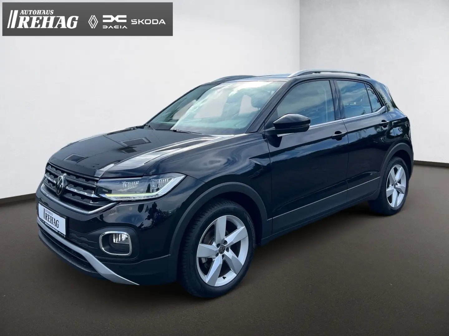 Volkswagen T-Cross 1.5 TSI DSG Style *GJR*ACC*APPCONNECT* Schwarz - 2