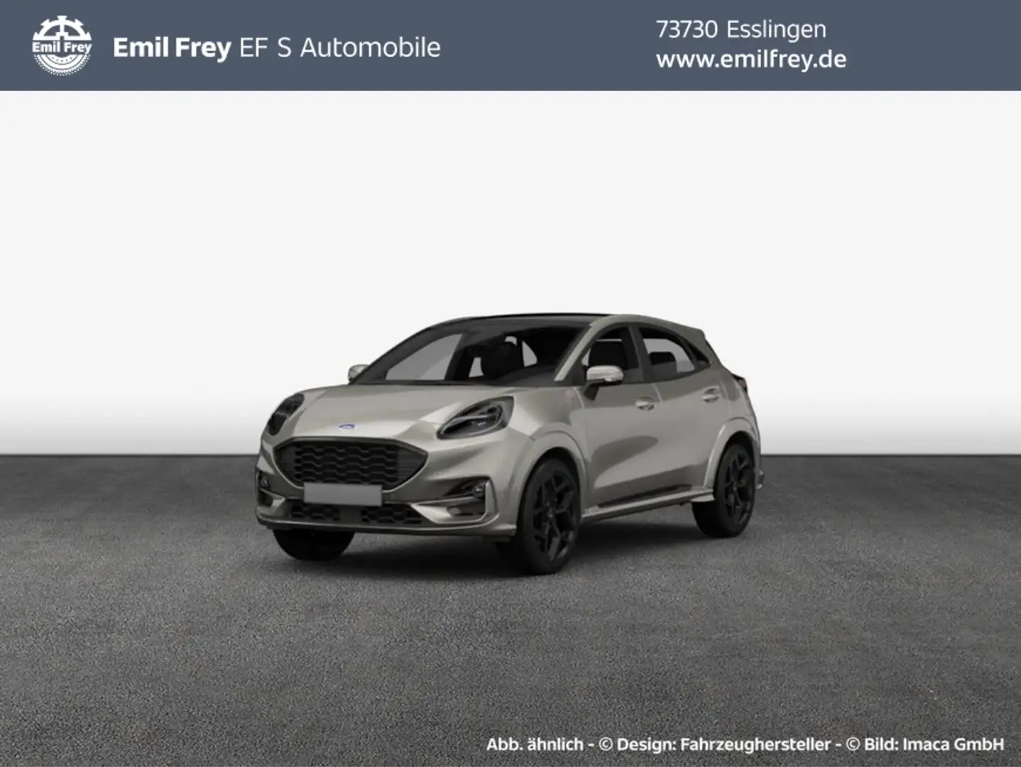 Ford Puma 1.0 EcoBoost Hybrid Aut. ST-LINE DESIGN Argent - 1
