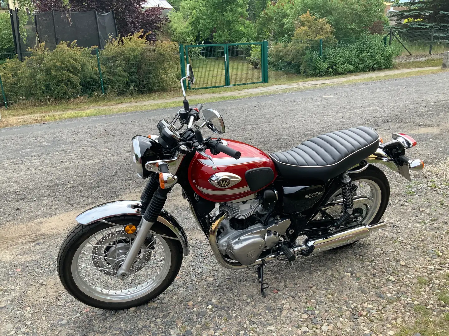 Kawasaki W 800 Czerwony - 1