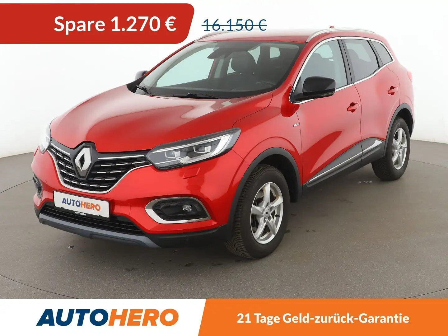 Renault Kadjar 1.3 TCe Bose Edition*NAVI*LED*TEMPO*CAM*PDC*SHZ* Rot - 1