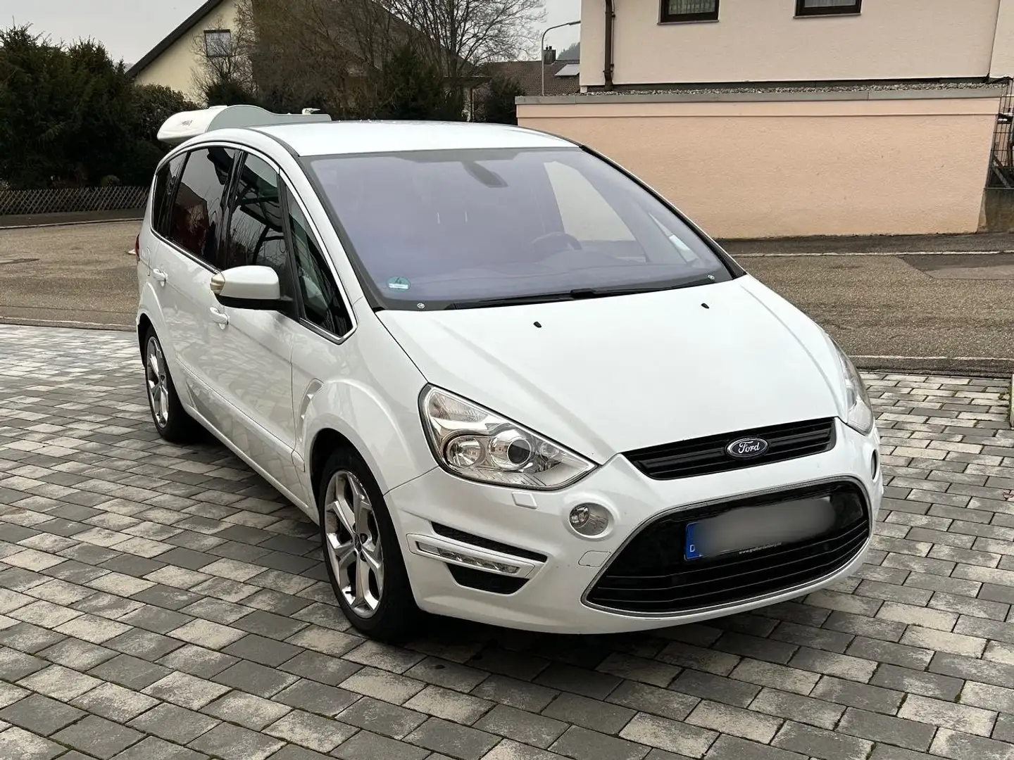 Ford S-Max 7-Sitzer, AHK Biały - 1