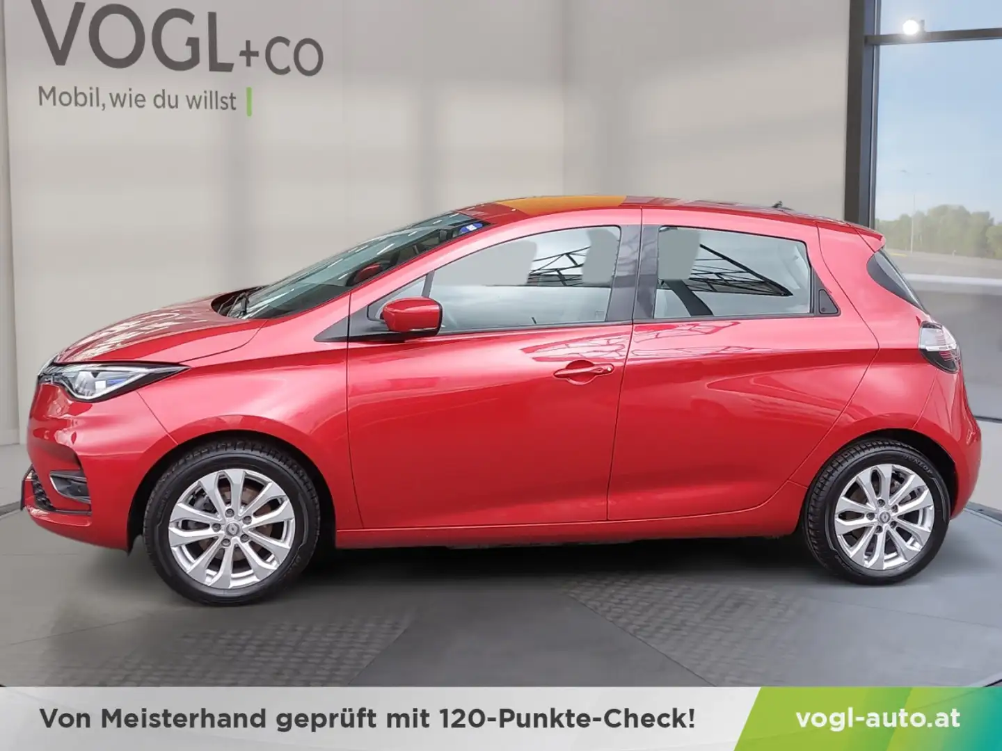 Renault ZOE Zen R110 Z.E.50 52 kWh Batteriemiete Rot - 2