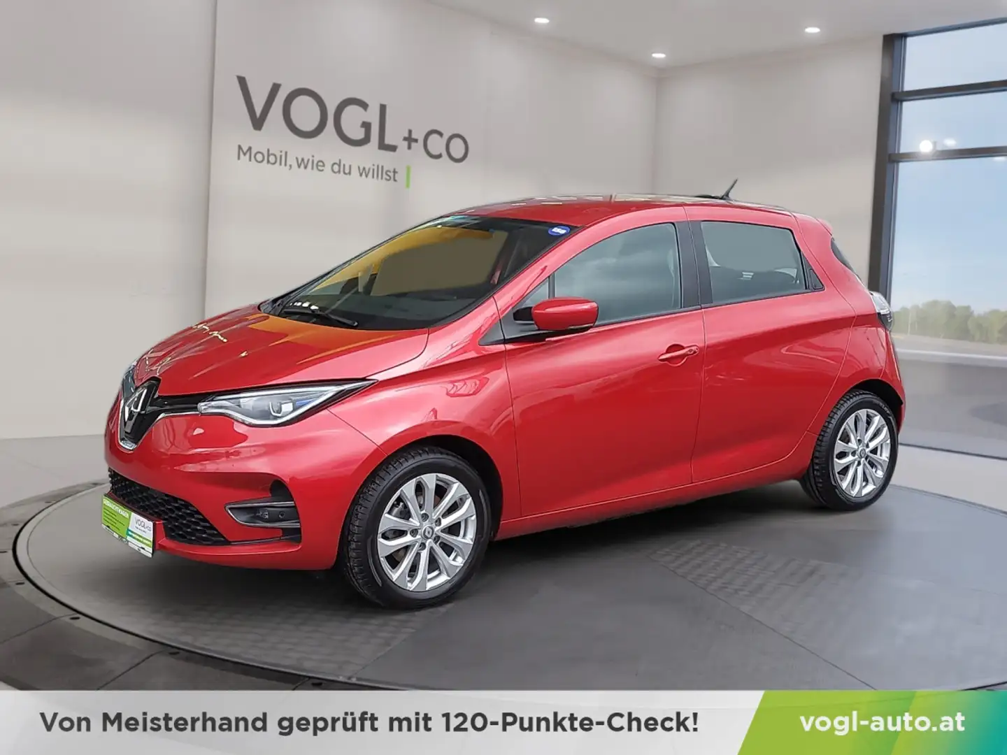 Renault ZOE Zen R110 Z.E.50 52 kWh Batteriemiete Rot - 1