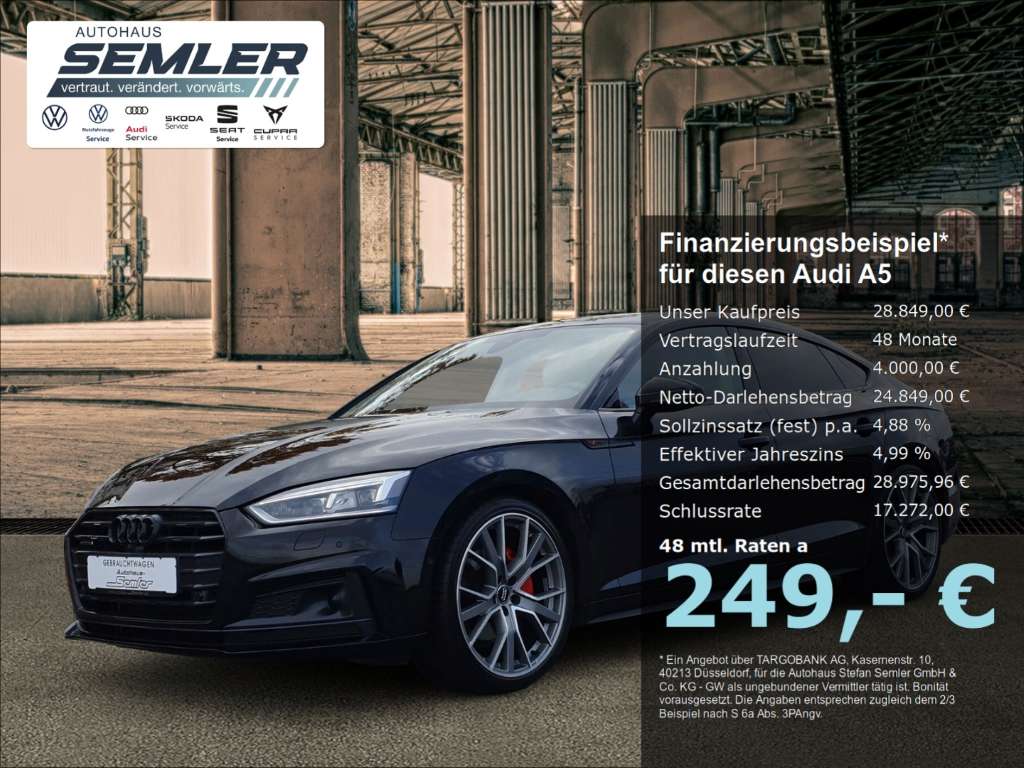 Second hand Audi A5 2.0