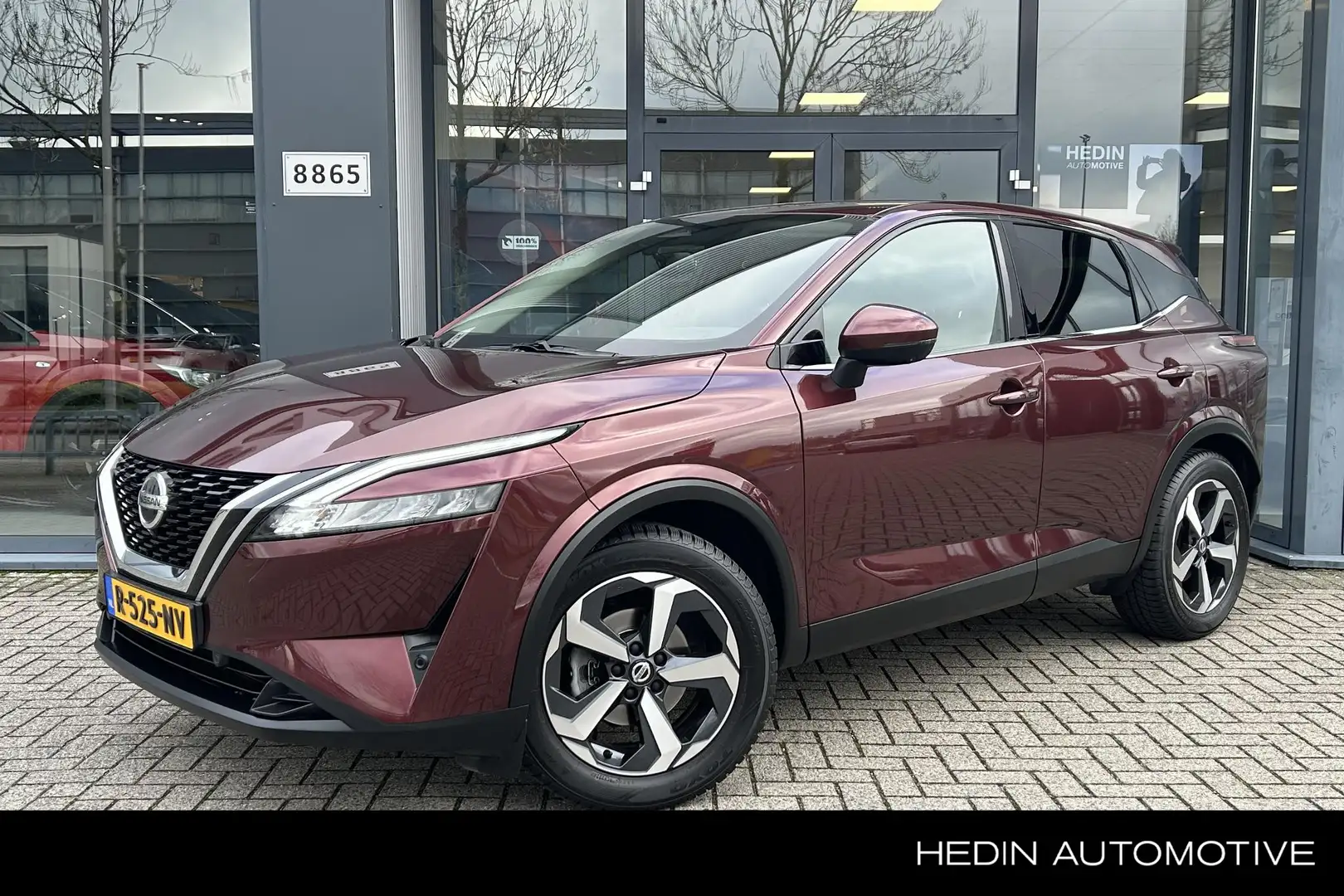 Nissan Qashqai 1.3 MHEV Xtronic N-Connecta | Navigatie | 360 came Rood - 1
