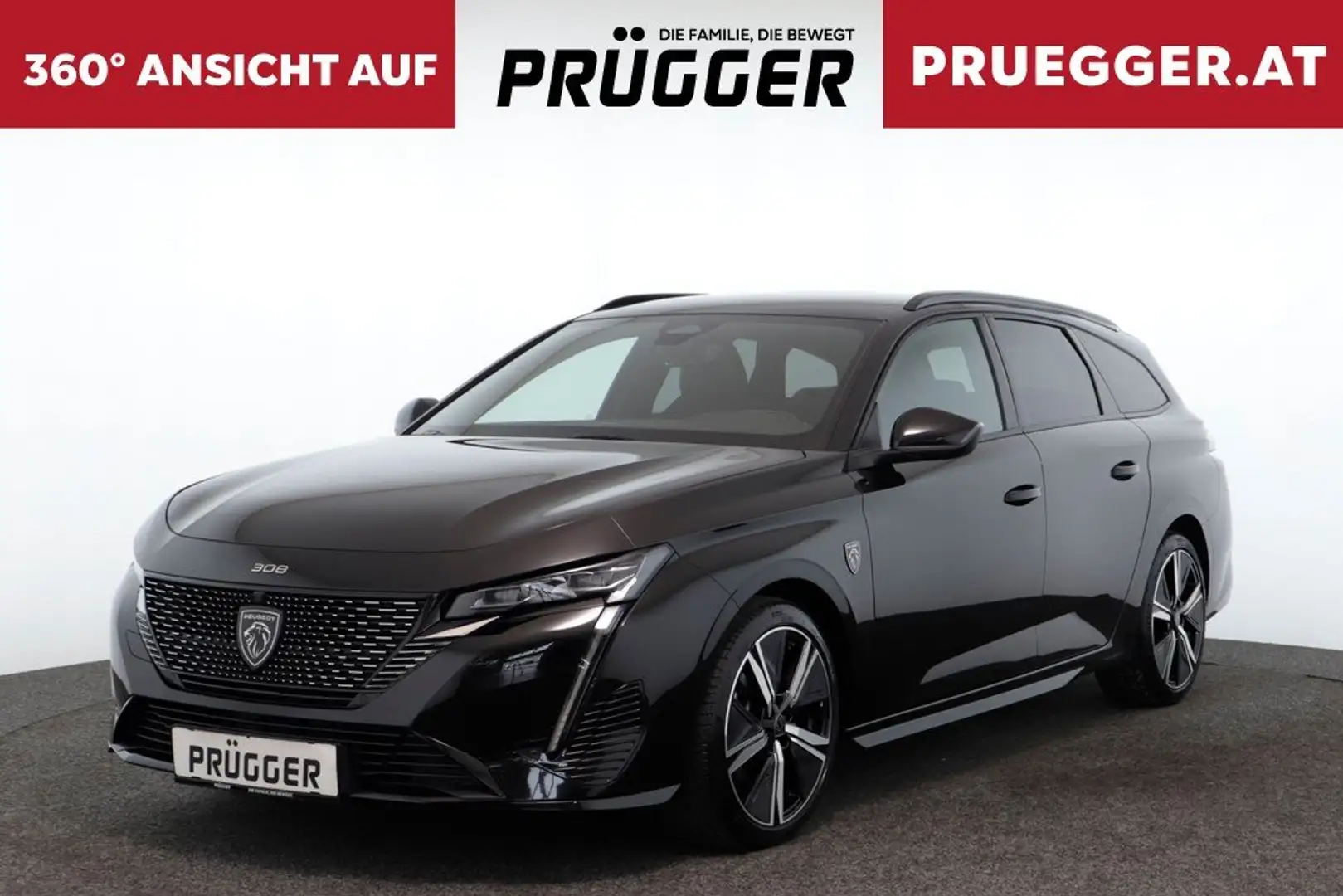 Peugeot 308 SW BlueHDi 130 GT Autom LED NAVI KAMERA 18 ZOLL Schwarz - 1