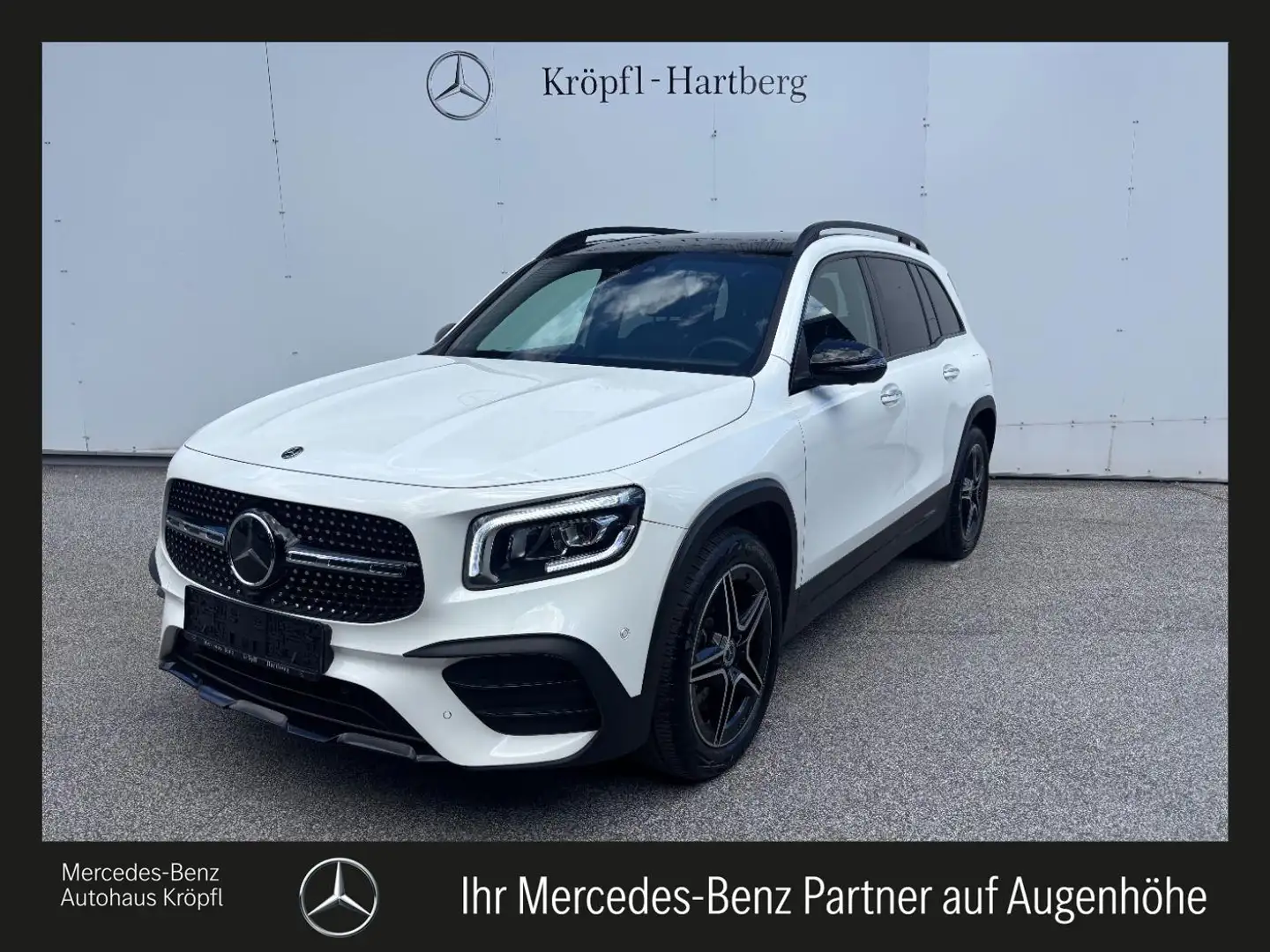 Mercedes-Benz GLB 250 4MATIC AMG Line Distr KeyGo PTS Shz LED Weiß - 1