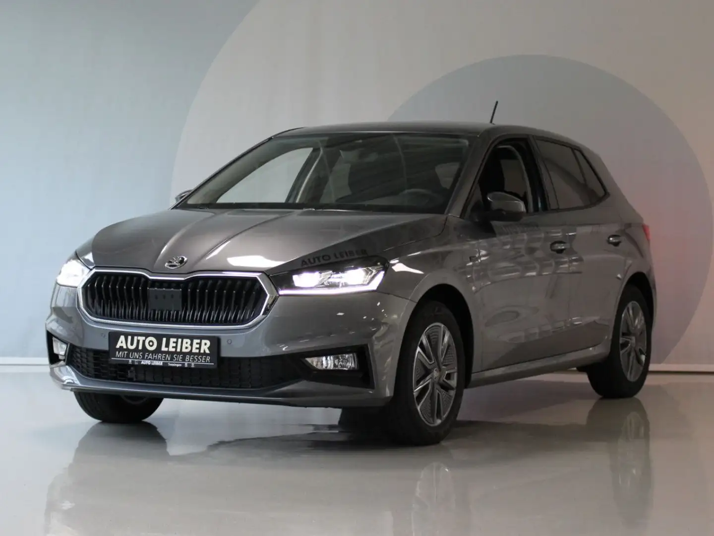 Skoda Fabia 1.0 TSI Tour Cam/VC/CarPlay Bluetooth Navi Gris - 2