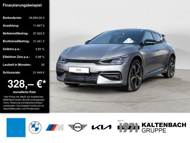 Kia EV6 Elektro 77,4 kWh GT Line 4WD HUD 360° LED