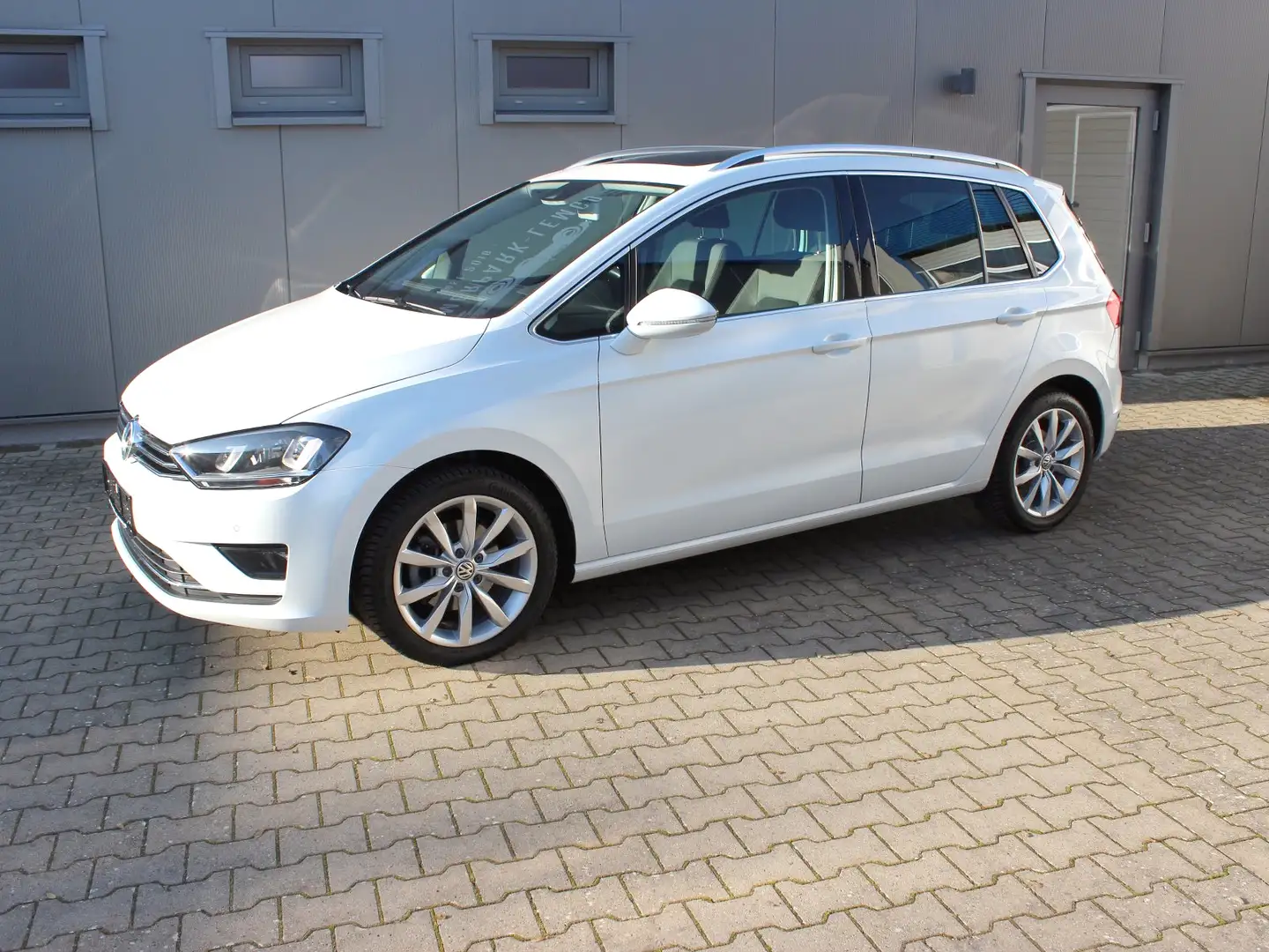 Volkswagen Golf Sportsvan Highline 2,0 TDI Start/Stopp Weiß - 2