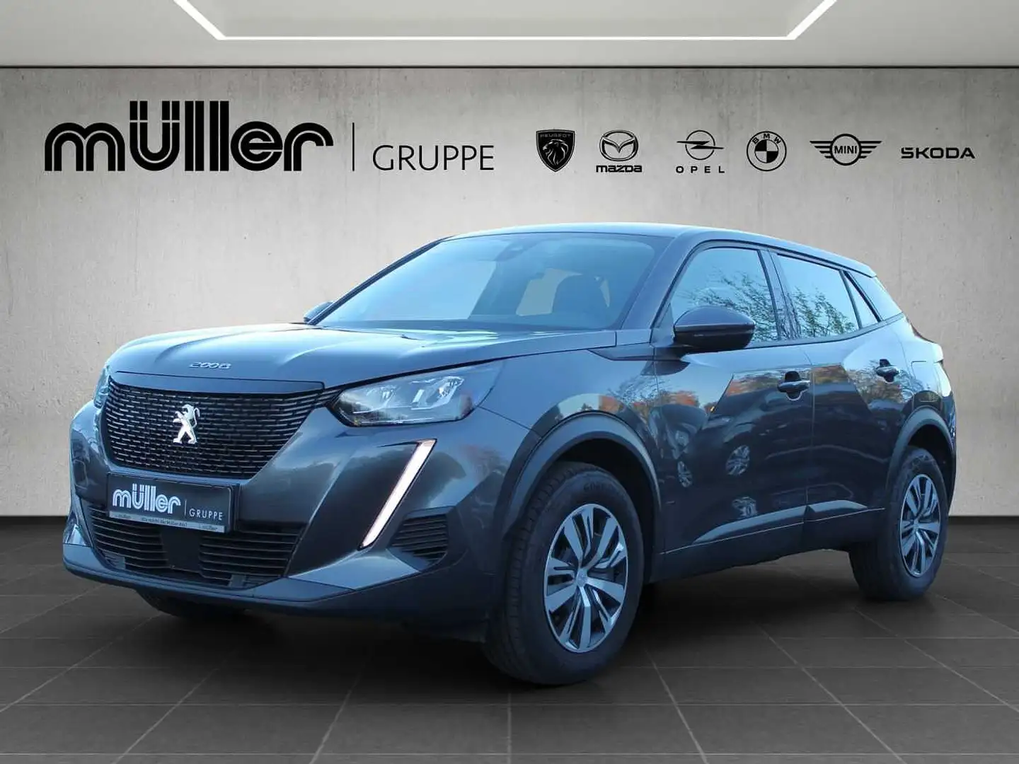Peugeot 2008 PureTech 100 Active Gris - 1