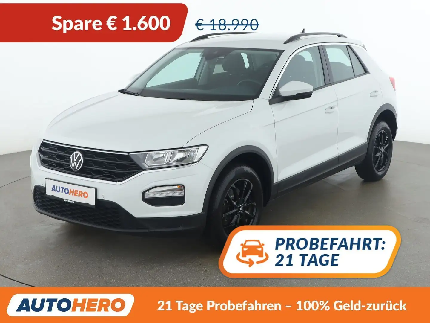 Volkswagen T-Roc 1.0 TSI Weiß - 1