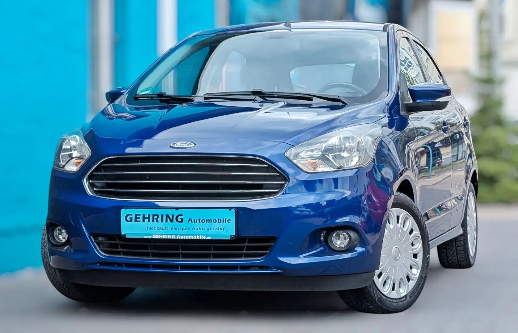 Ford Ka/Ka+ KA+ 70 Klima Bluetooth Allwetter 5Türen 1A Zust. Blau - 1