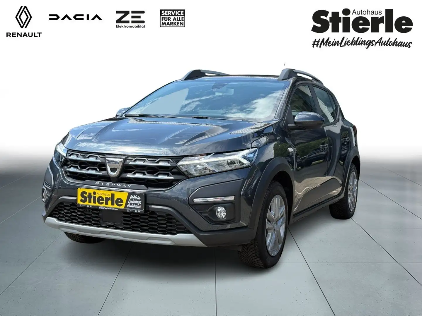Dacia Sandero STEPWAY COMFORT TCE 90/NAVI/PDC/CARPLAY/DACHRELING Gris - 1