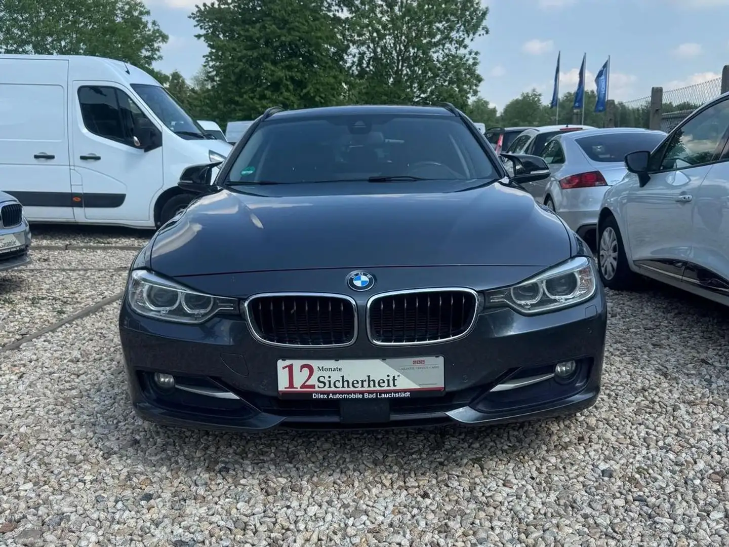 BMW 320 3 Touring 320 d*TÜV+Service Neu* Grijs - 2
