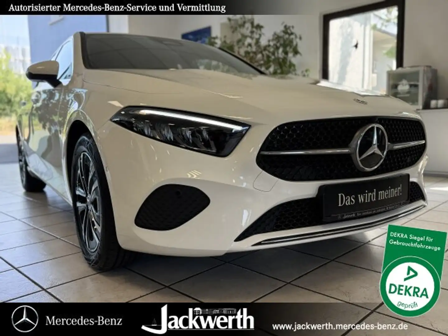 Mercedes-Benz A 180 A 180 Kompaktlimousine Progressive/Navi/Autom. LED Blanc - 1