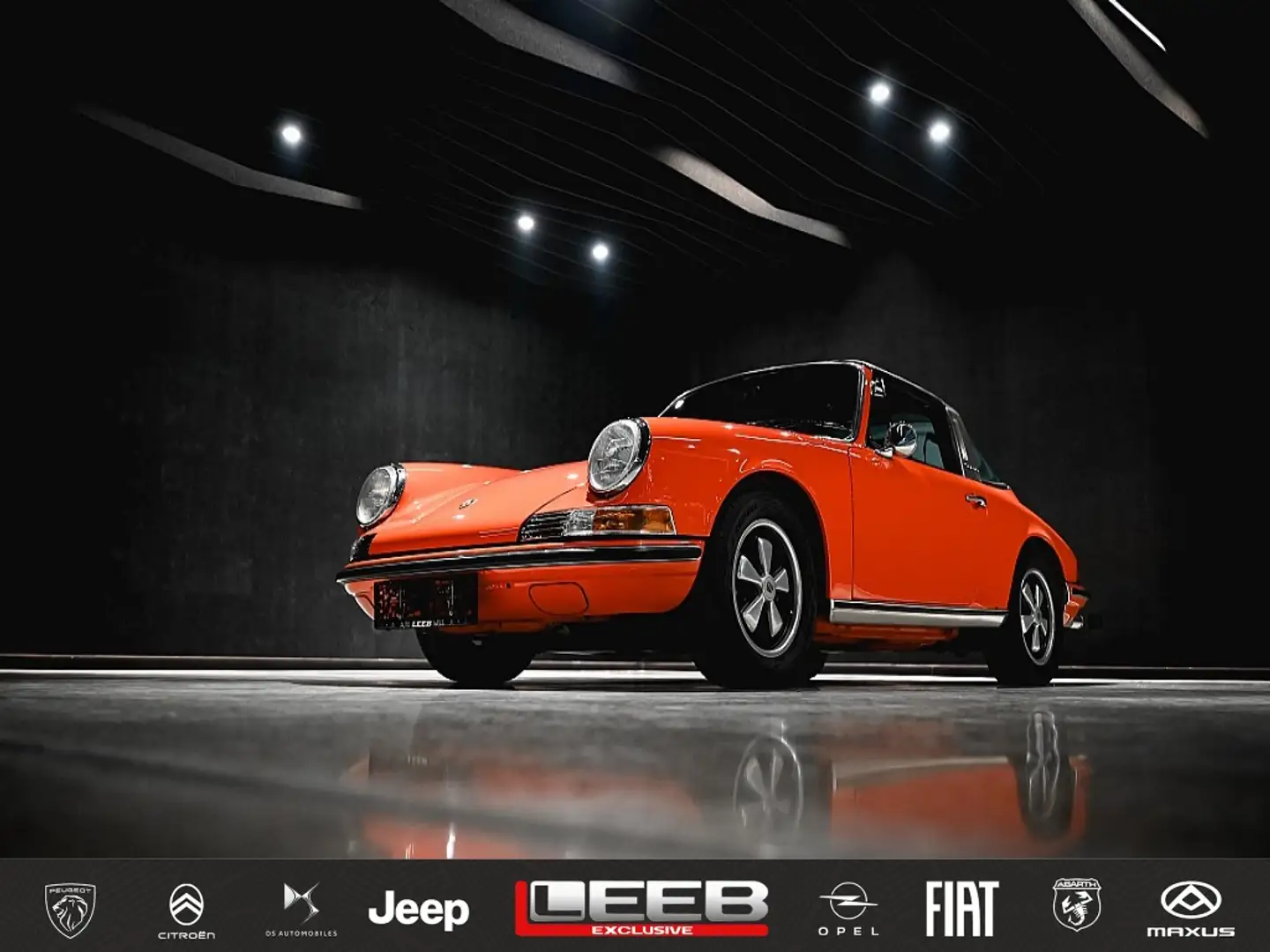 Porsche 911 Targa Ölklappe Targa Ölklappe Orange - 1