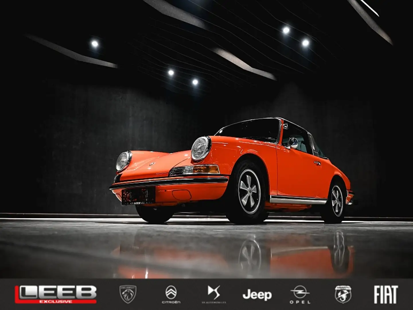 Porsche 911 Targa Ölklappe Targa Ölklappe Orange - 1