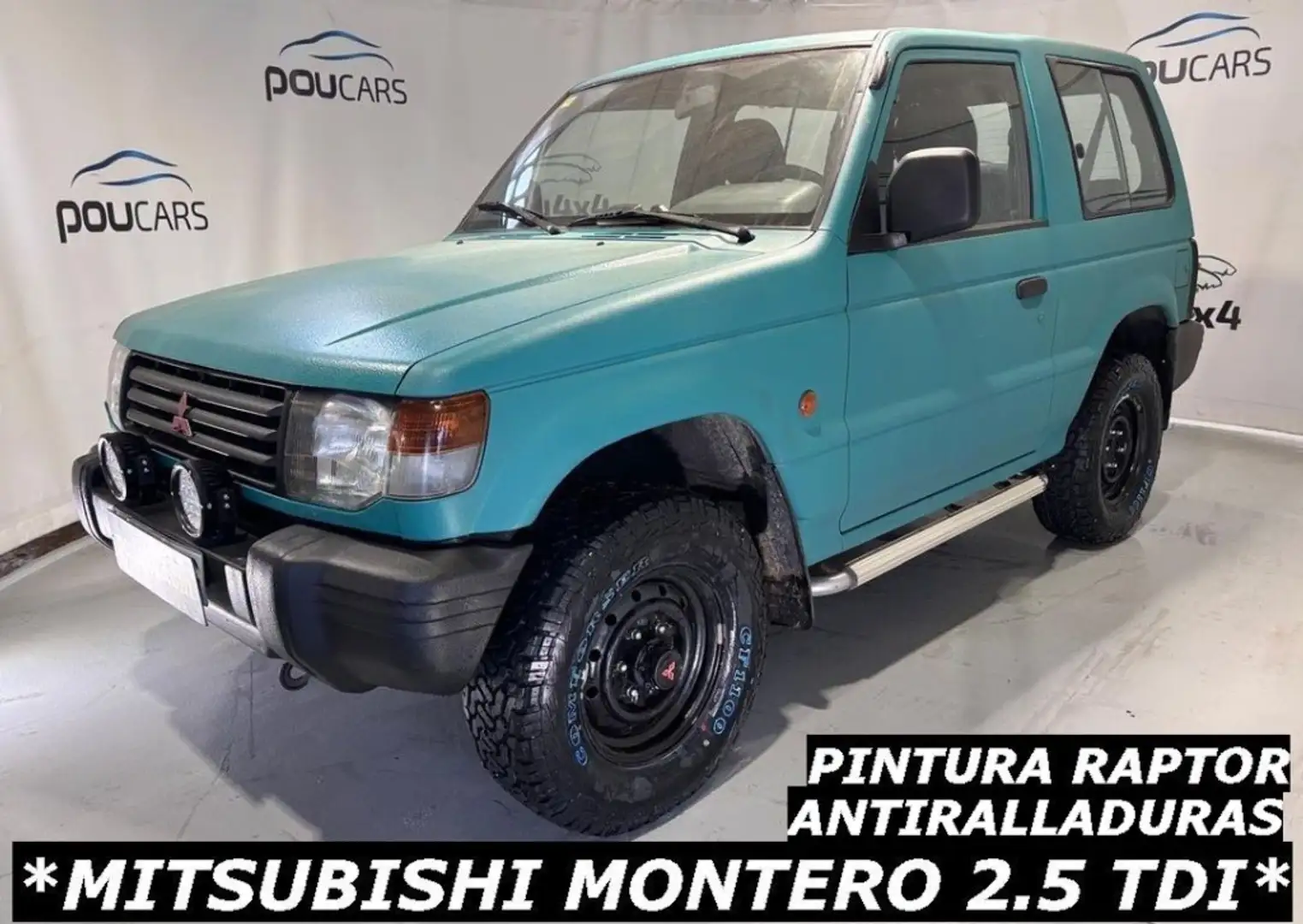 Mitsubishi Montero Corto 2.5 Tdi GLX Lujo Albastru - 1