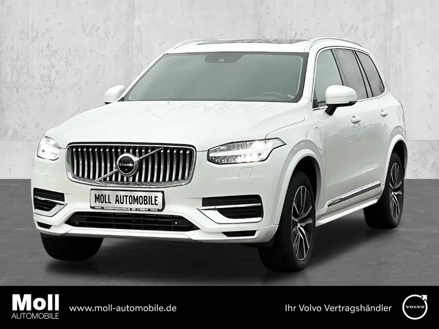 Volvo XC90 Inscription Expression Recharge Plug-In Hybrid AWD Weiß - 1