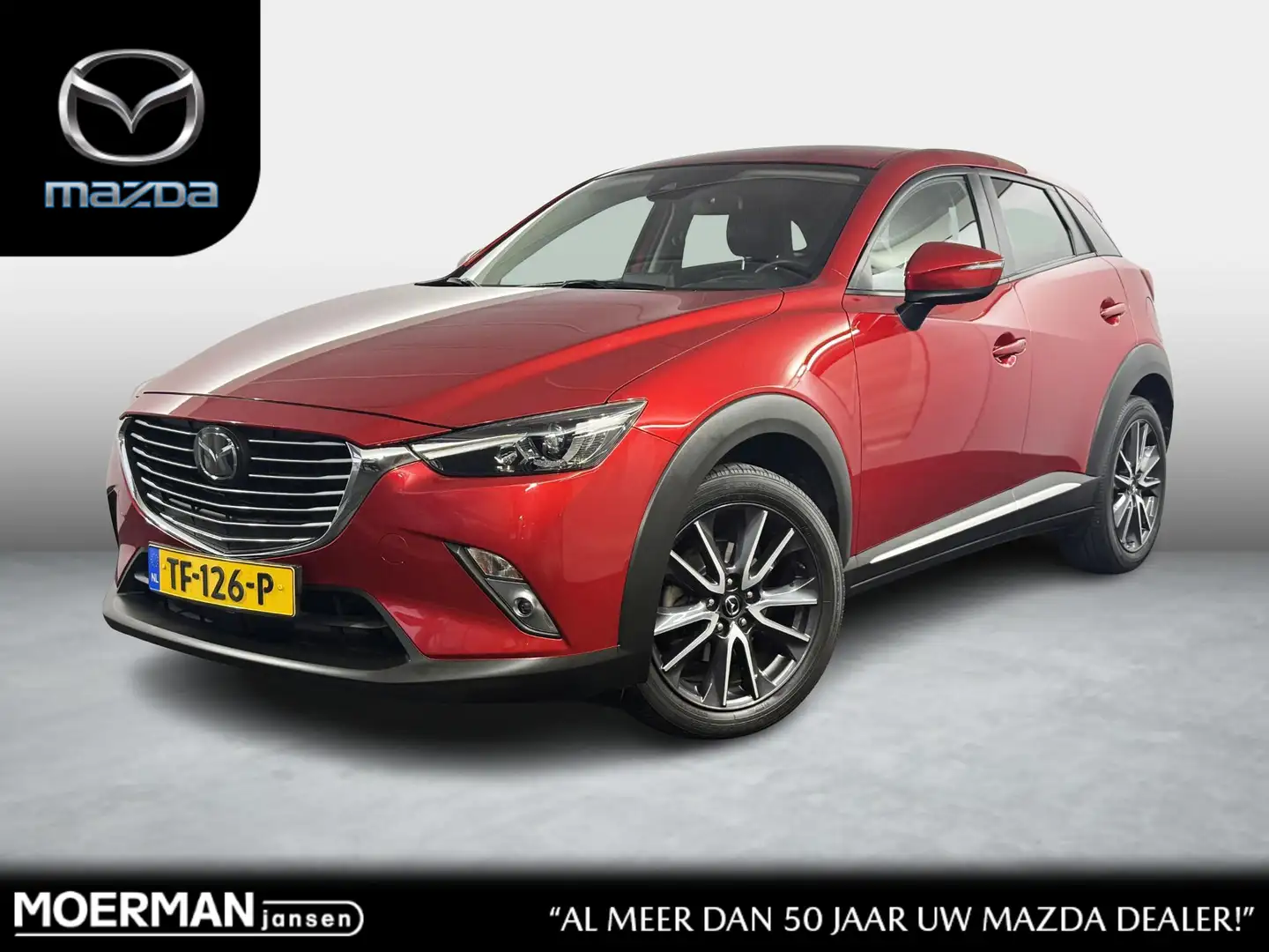 Mazda CX-3 2.0 SkyActiv-G 120 GT-M / NL auto / voll. historie Rood - 1