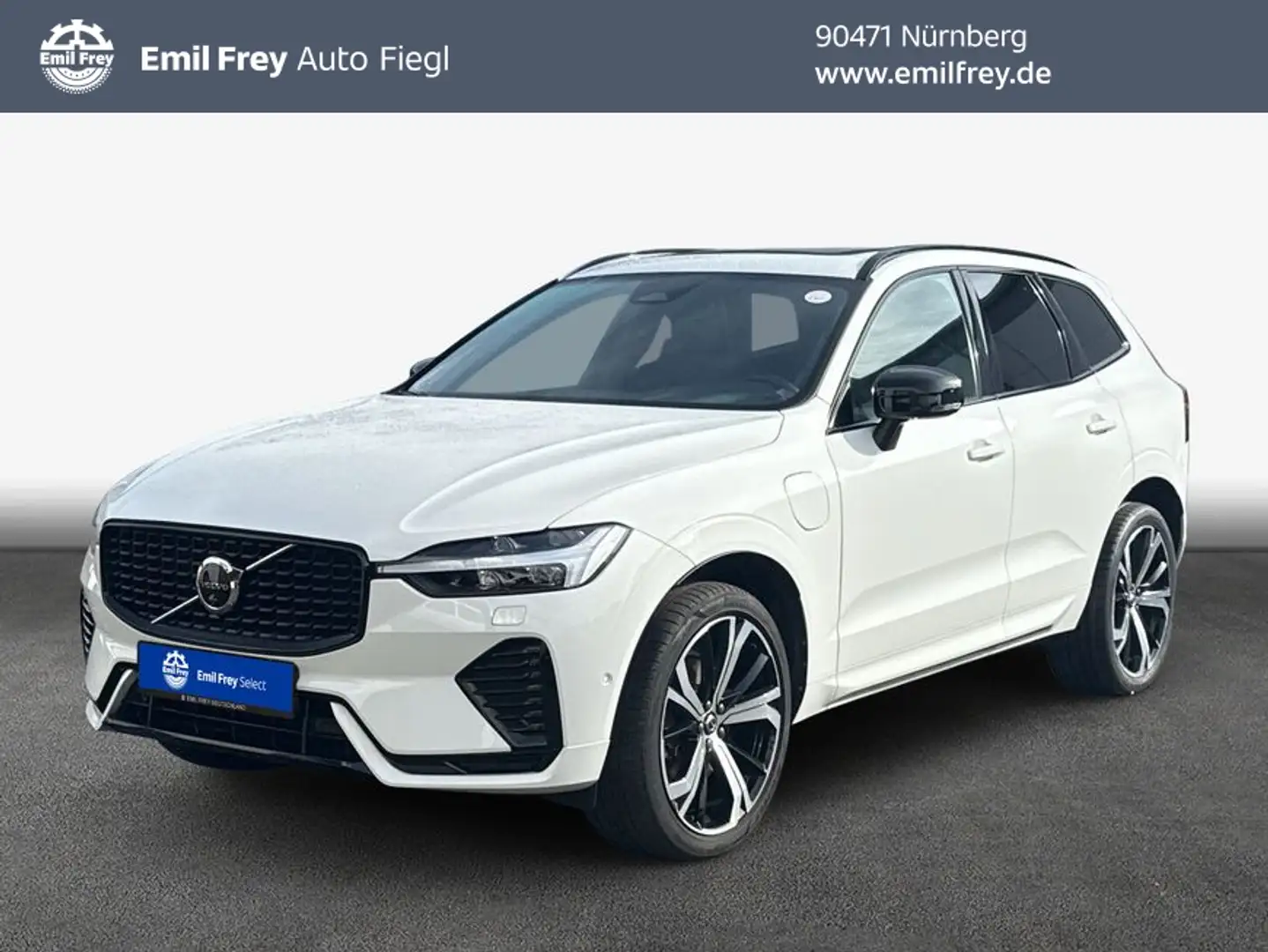 Volvo XC60 XC60 T6 AWD Recharge Geartronic RDesign Weiß - 1