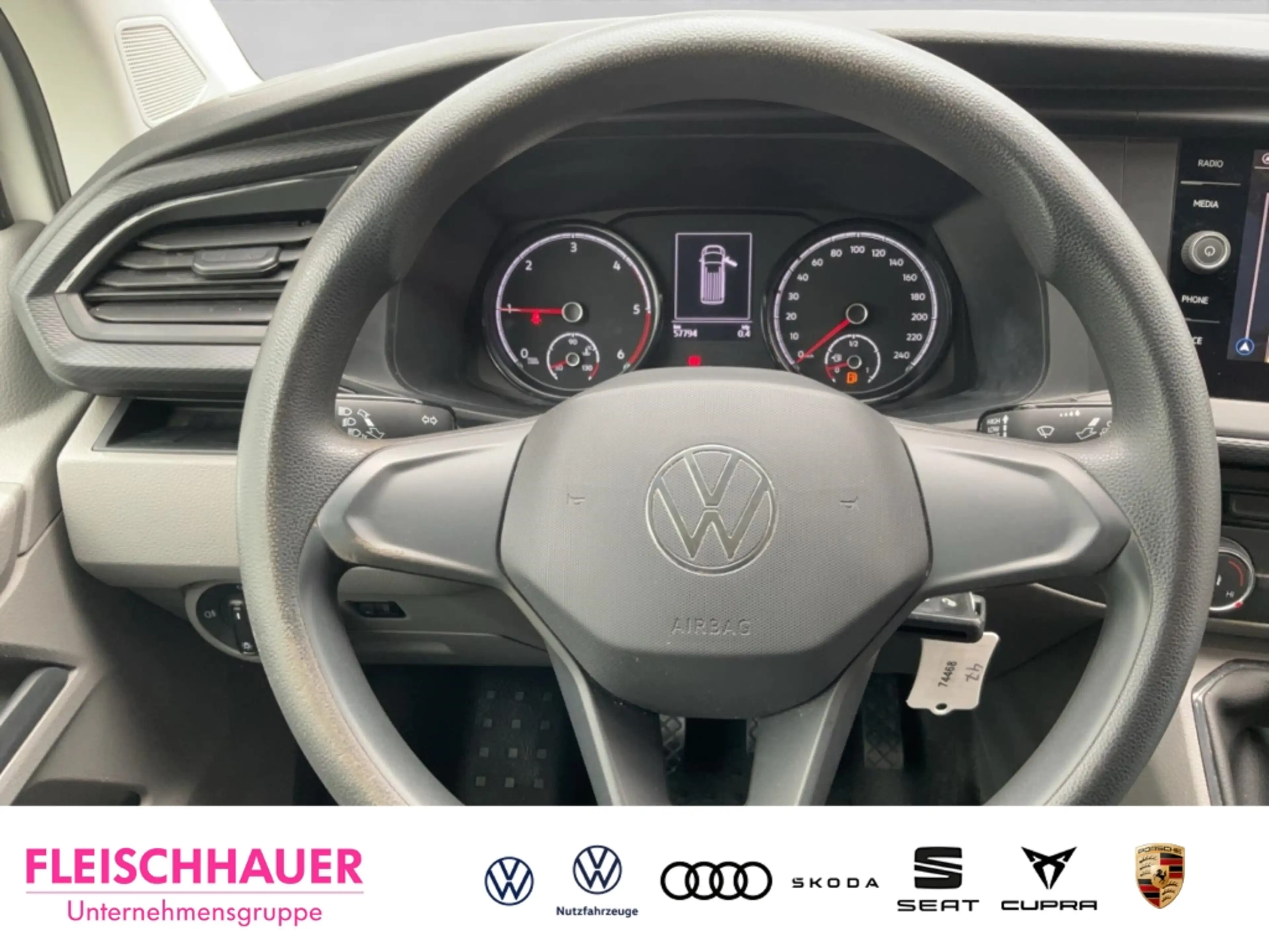 Volkswagen Transporter Kasten FWD EcoProfi AHK Navi Apple CarPlay Android — photo 15