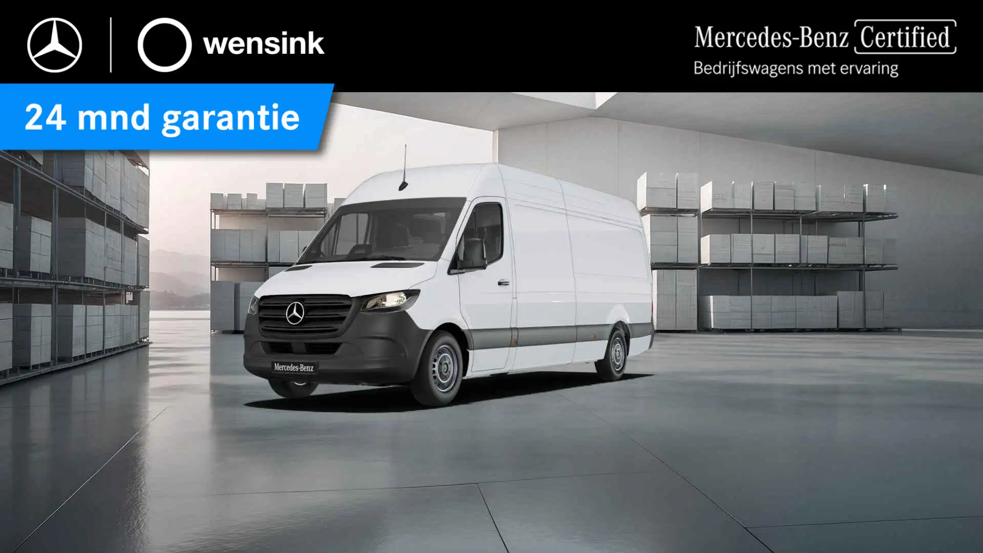 Mercedes-Benz Sprinter 317 CDI L3 H2 PRO | AUT. | 170 PK | AIRCO | W73 OP Blanc - 1