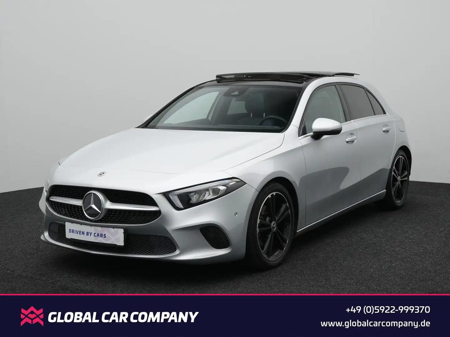 Mercedes-Benz A 180 d,LED,MBUX,KAM,SHZ,DACH,APP,NAVI,SPUR,TEMP Silber - 1