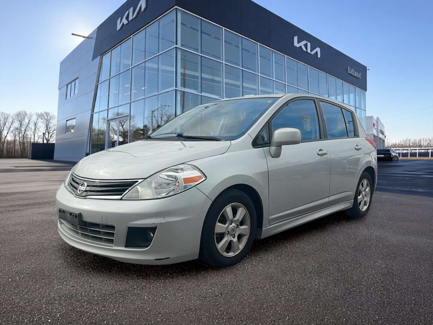 used 2012 Nissan Versa car, priced at $4,599