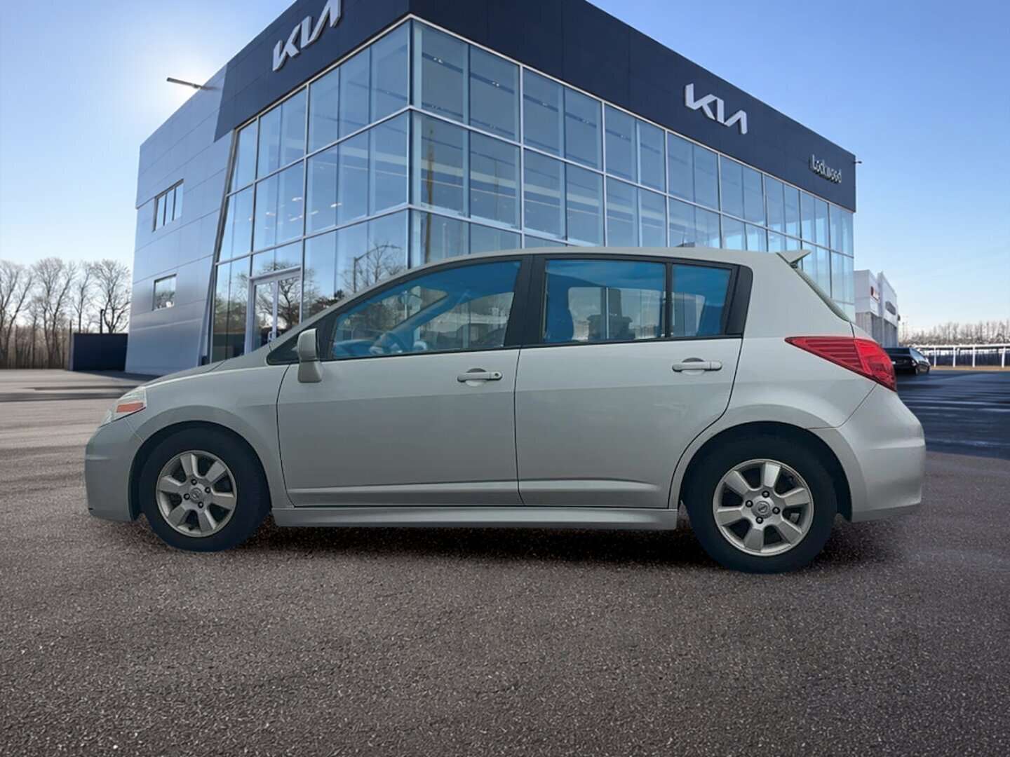 used 2012 Nissan Versa car, priced at $4,999