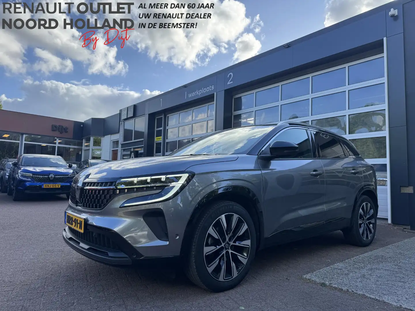 Renault Austral 1.3 mild hybrid 160 X-Tronic Techno+Panodak!! Gris - 1