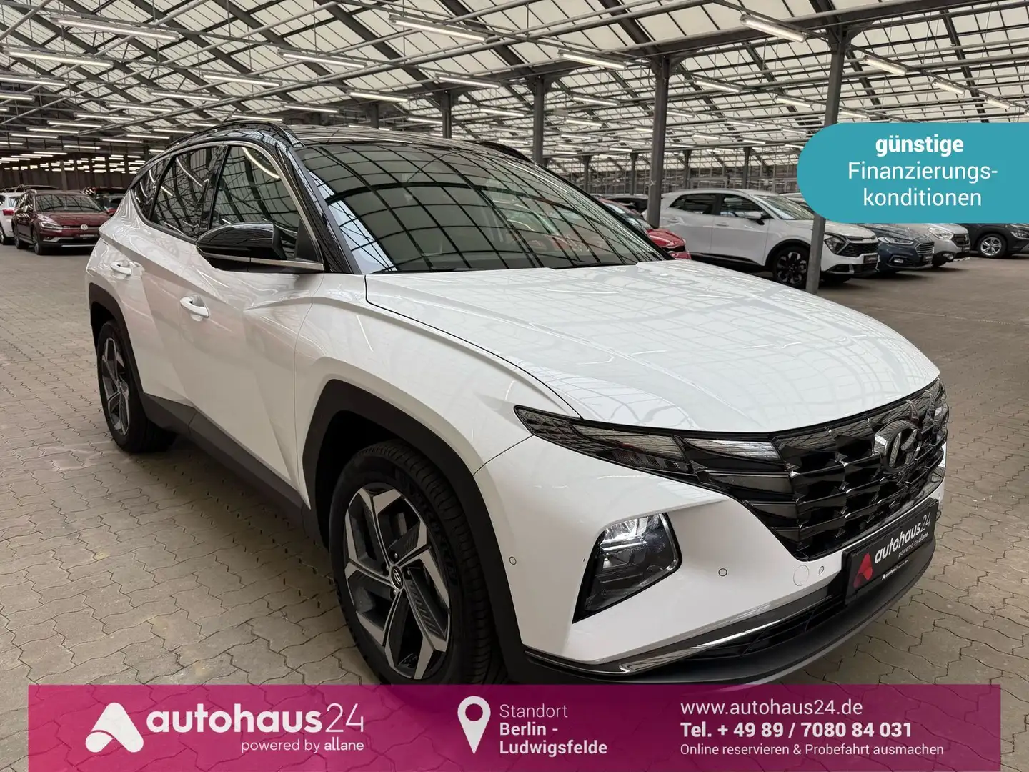 Hyundai TUCSON 1.6 T-GDI Prime Plug-In Hybrid 4WD Weiß - 1