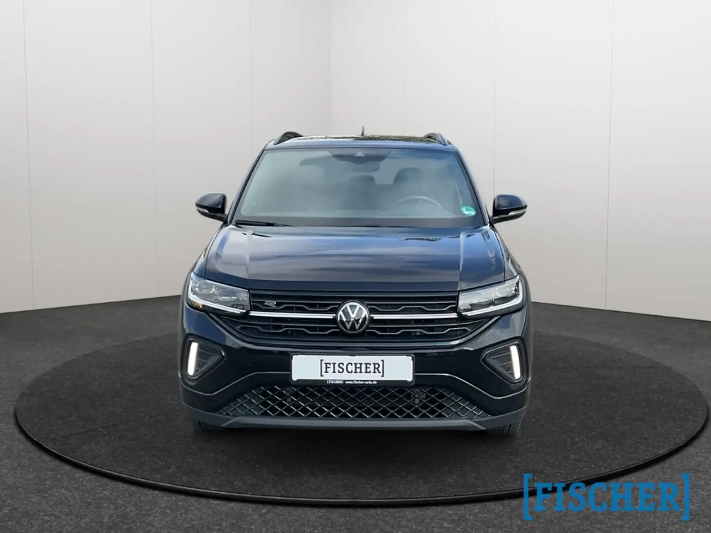Volkswagen T-Cross 1.5TSI DSG R-Line Matrix AHK Navi ACC Carplay Schwarz - 2