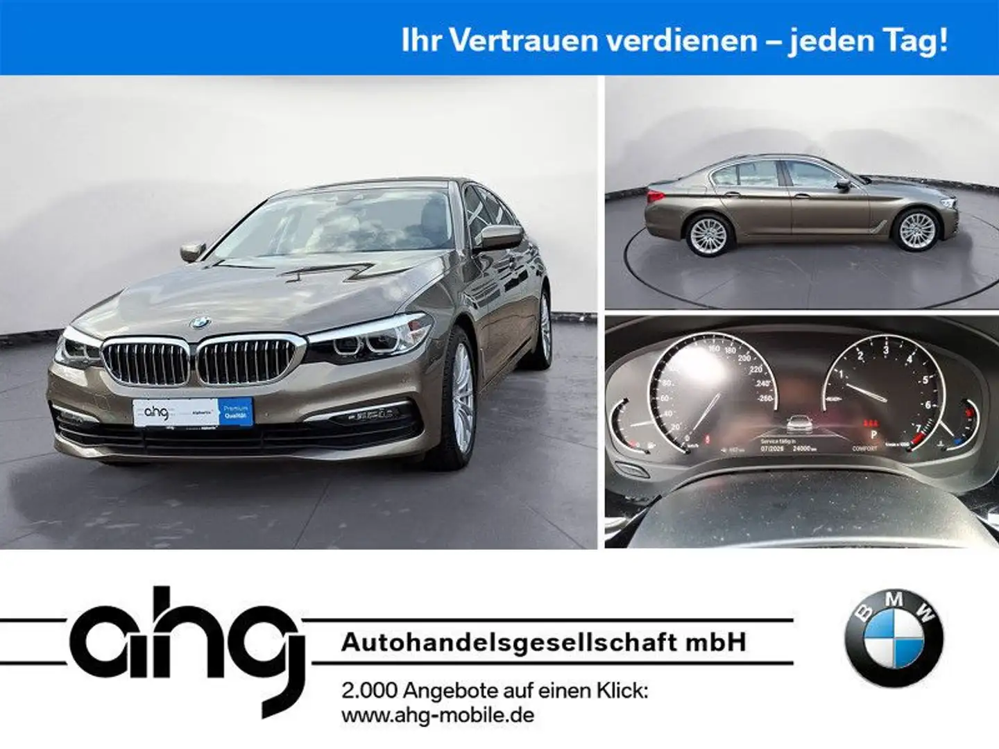 BMW 530 i Navi Bluetooth PDC Klima DPF - 1