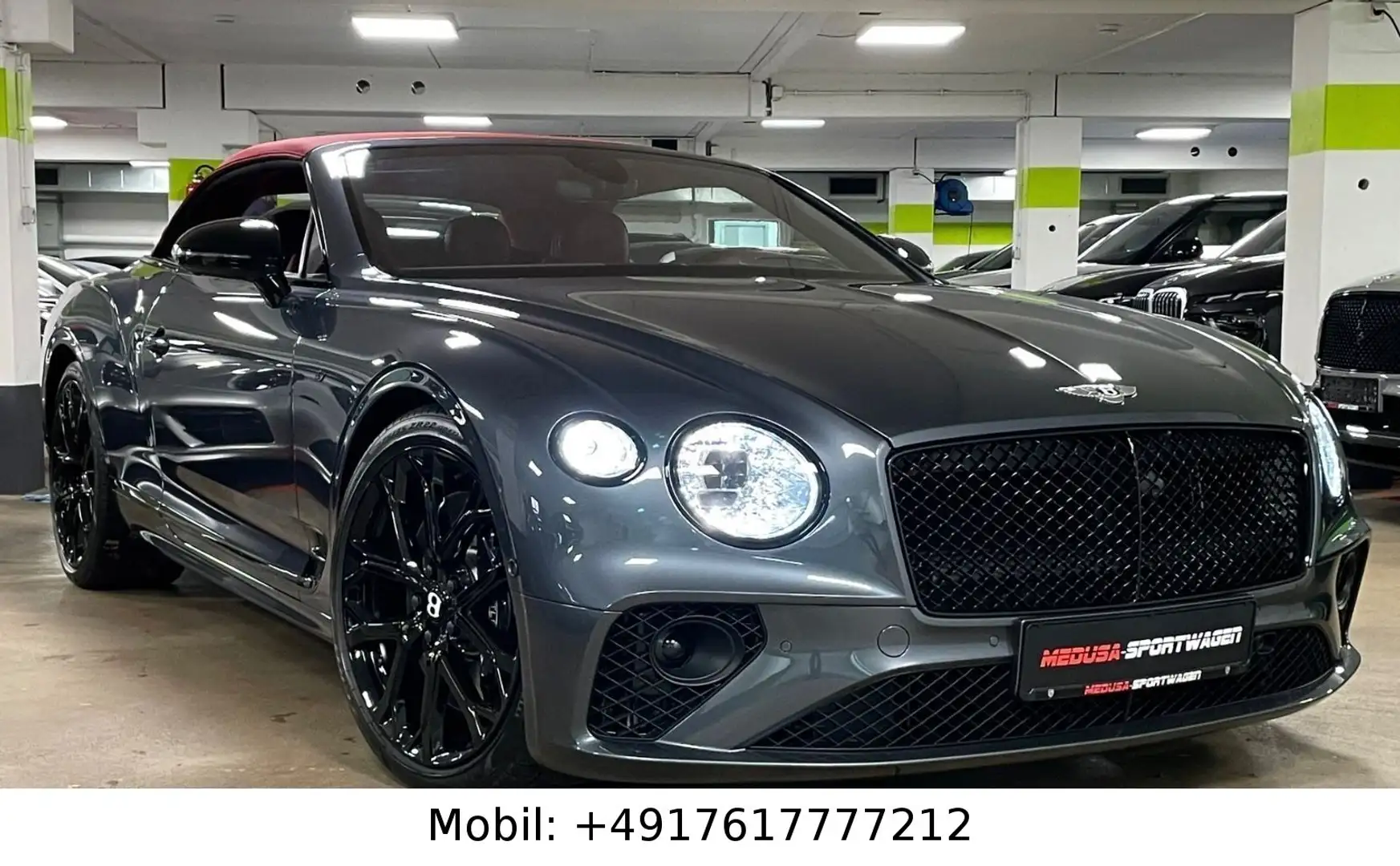 Bentley Continental GTC CONTINENTAL GTC V8 S MULLINER CARBON FULLOPTION! Gris - 1