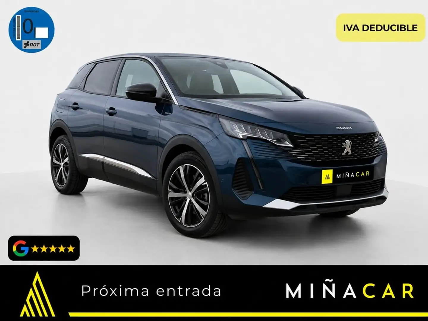 Peugeot 3008 225 e-EAT8 Allure Pack Azul - 1