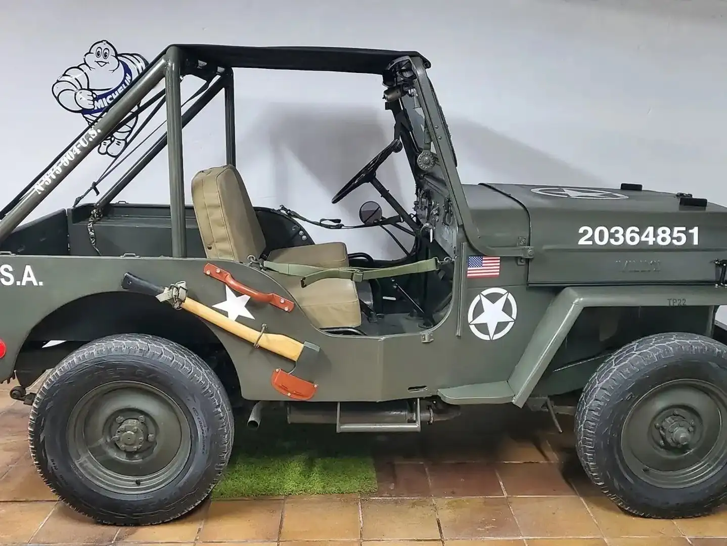 Jeep Willys Zielony - 1
