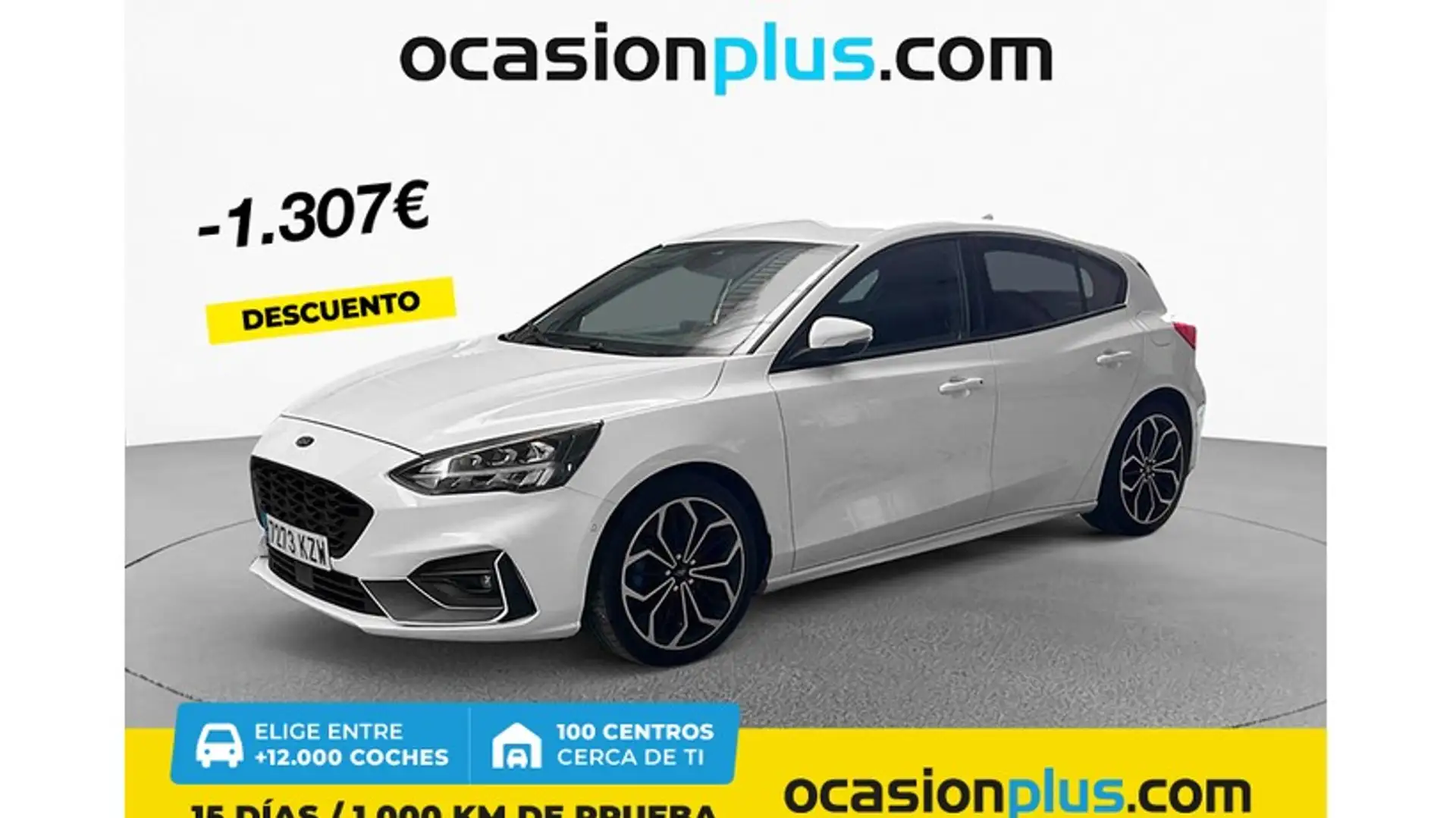 Ford Focus Sportbreak 1.5 Ecoboost ST Line Aut. 150 Blanc - 1