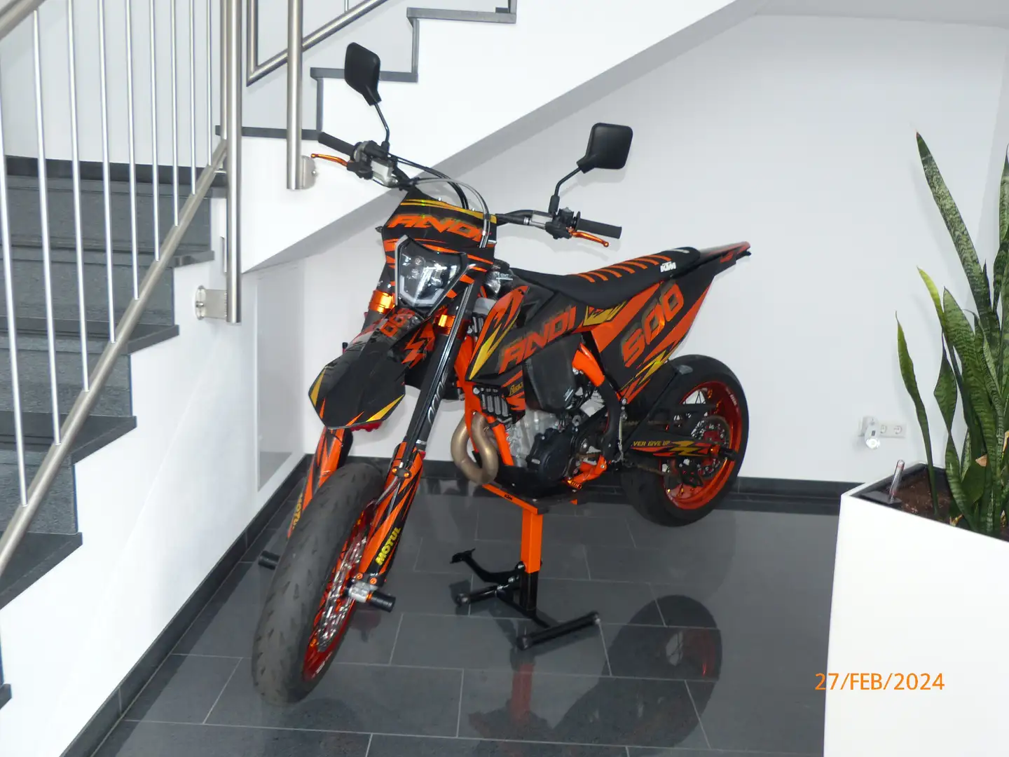 KTM 500 EXC KTM EXC-F 500 Six Days 2023 Orange - 1