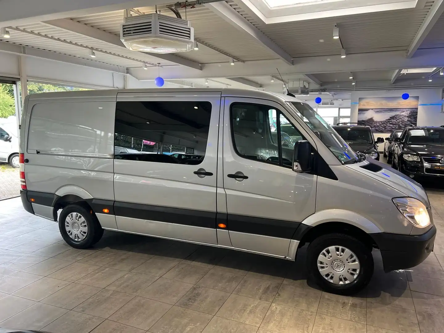 Mercedes-Benz Sprinter 316 CDI L2-H1 *LANG*Garantie*AHK* Zilver - 1