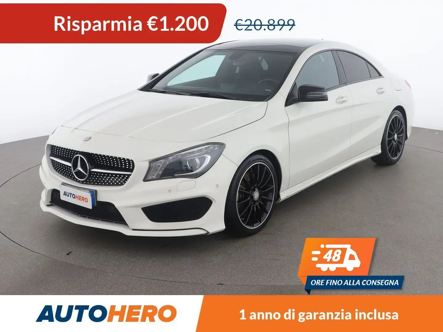 Mercedes-Benz CLA 220 CLA 220 d Premium Automatic Bianco - 1