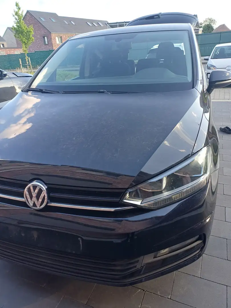 Volkswagen Touran Touran 1.6 TDi SCR Trendline Zwart - 2