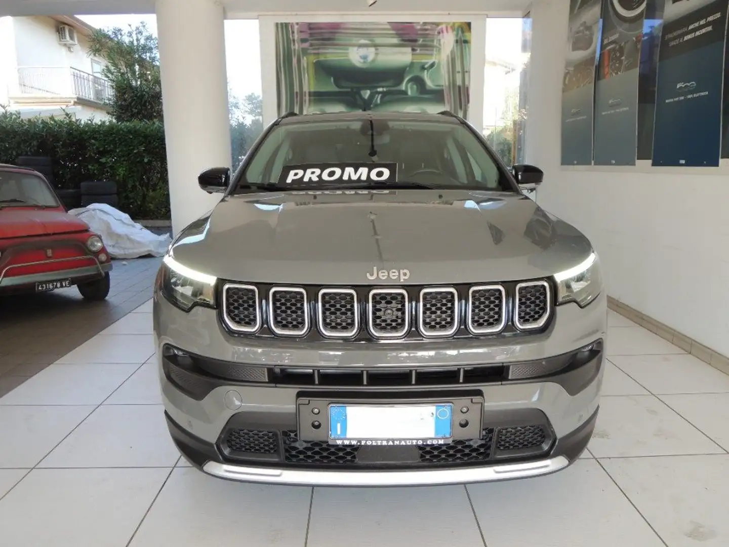 Jeep Compass 1.3 Turbo T4 150 CV aut. 2WD Limited Grigio - 2