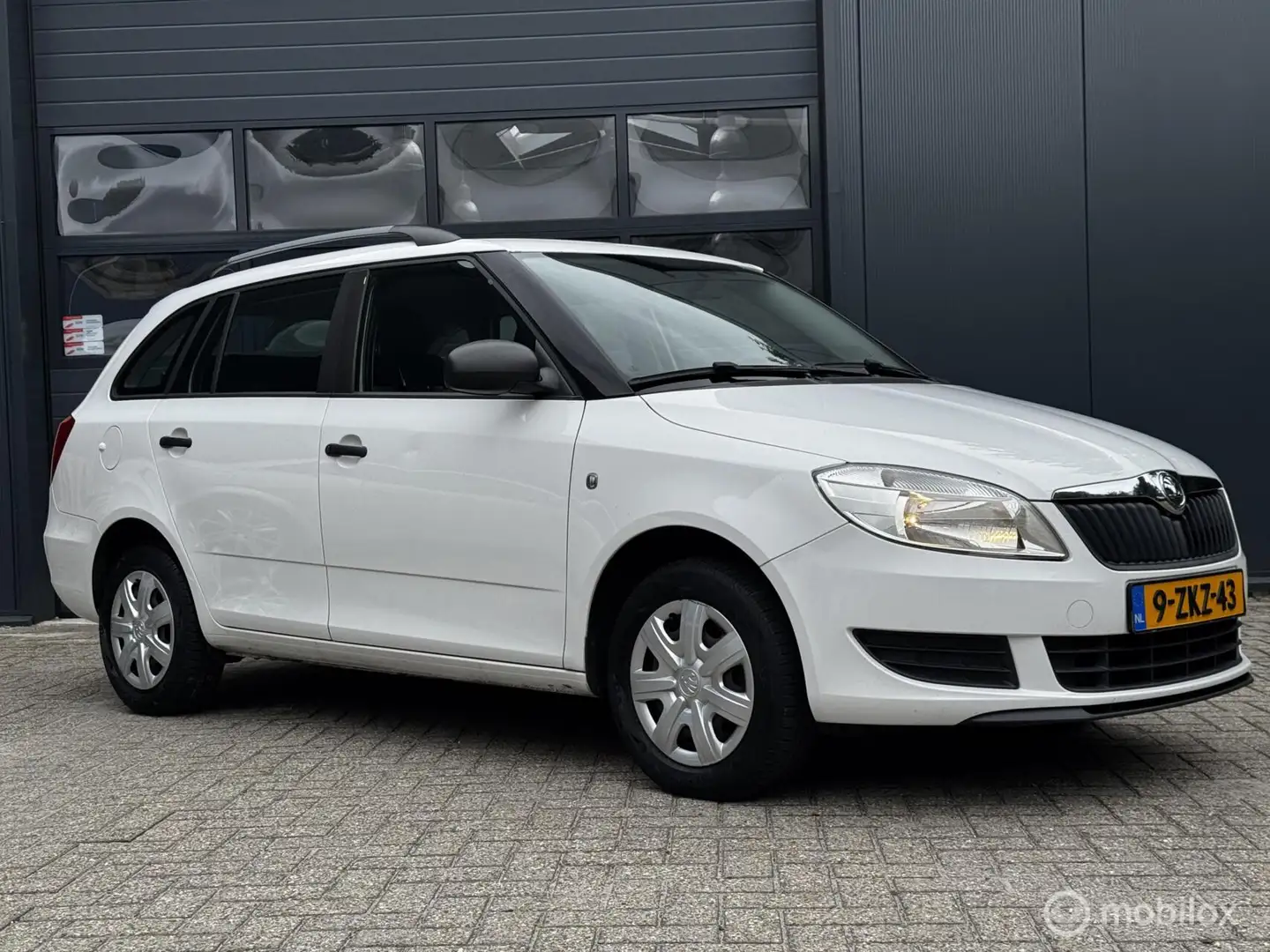 Skoda Fabia Combi 1.2 Go, Airco, trekhaak, ruim Blanco - 1